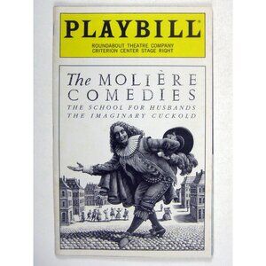 Molière Comedies Husbands Playbill January 1995 David Aaron Baker Remak Ramsey